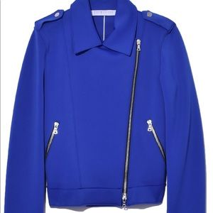 Harris Whard London NWT Blue Biker Jacket